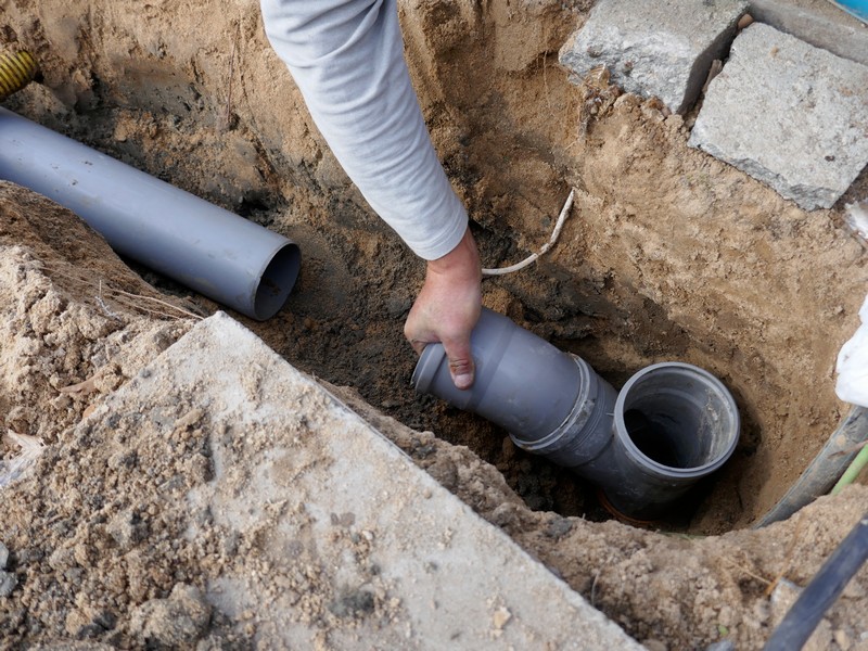 Everett-Sewer-Pipe-Install